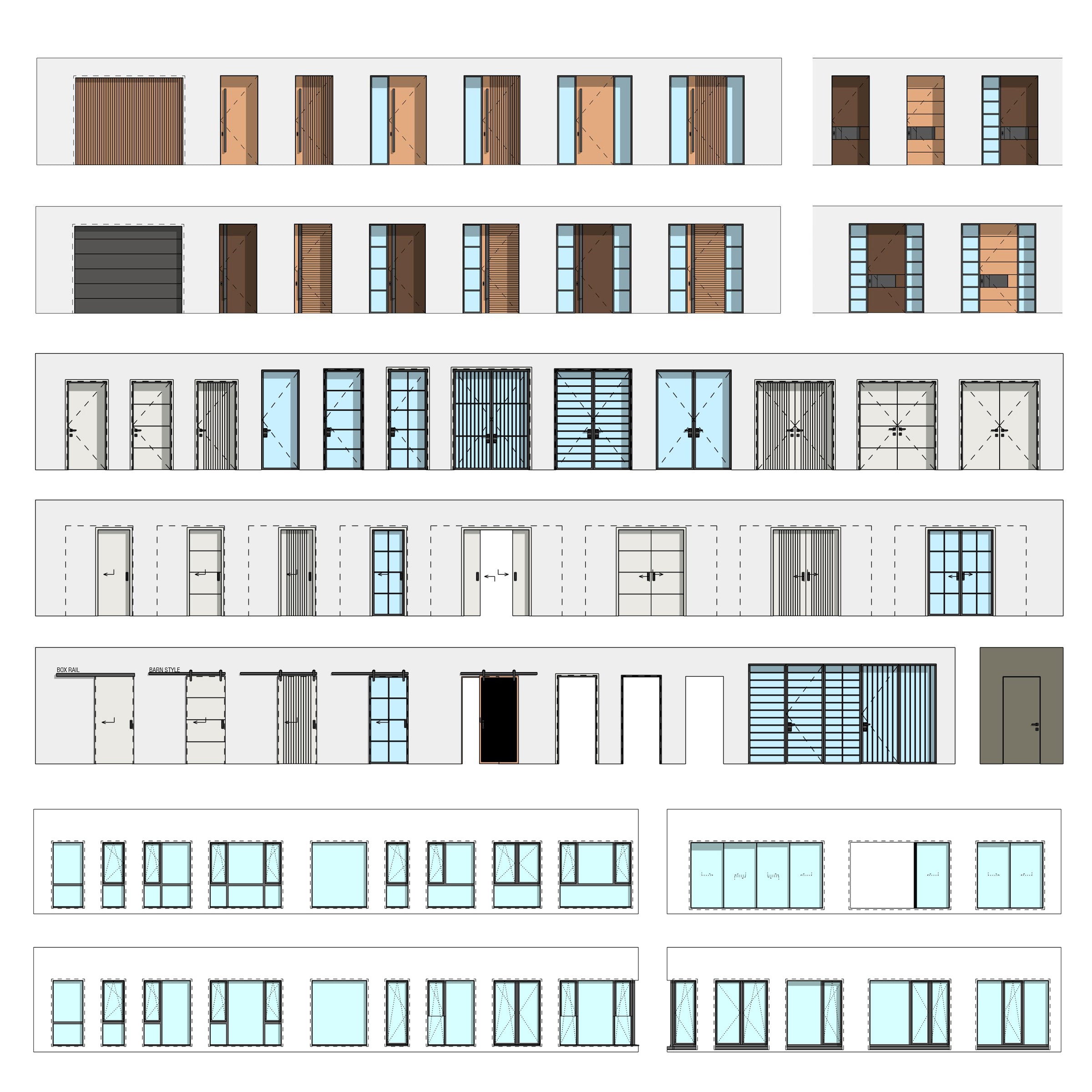 Portas e Janelas Revit